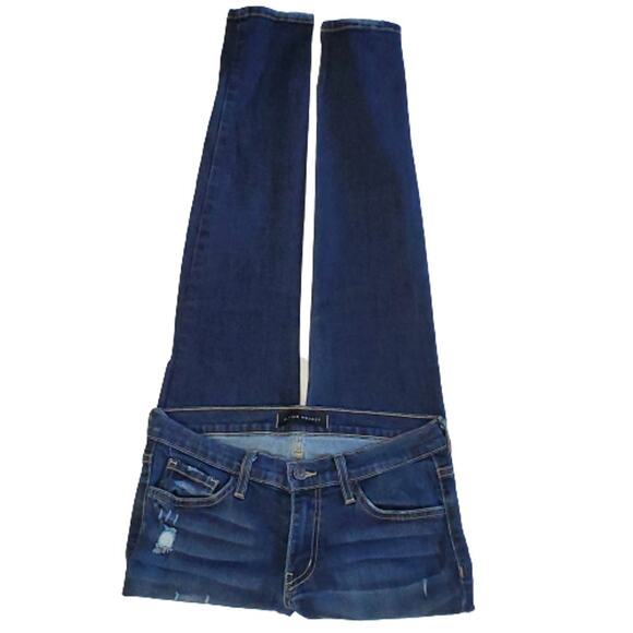 Flying Monkey Size 27 Women's Low Rise Distressed Straight Jeans - Picture 2 of 8